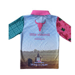 Cowgirl Boots Fishing Long Sleeve Shirt-Little Windmill Clothing Co