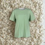 LIMITED EDITION Embroidered Ladies Tee - SAGE-Little Windmill Clothing Co