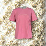 LIMITED EDITION Embroidered Ladies Tee - DUST PINK-Little Windmill Clothing Co