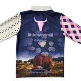 Highlander Fishing Long Sleeve Shirt-Little Windmill Clothing Co