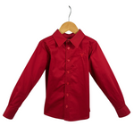 "All Rounder" Red Long Sleeve Shirt-Little Windmill Clothing Co