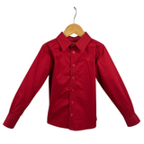 "All Rounder" Red Long Sleeve Shirt-Little Windmill Clothing Co