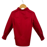 "All Rounder" Red Long Sleeve Shirt-Little Windmill Clothing Co