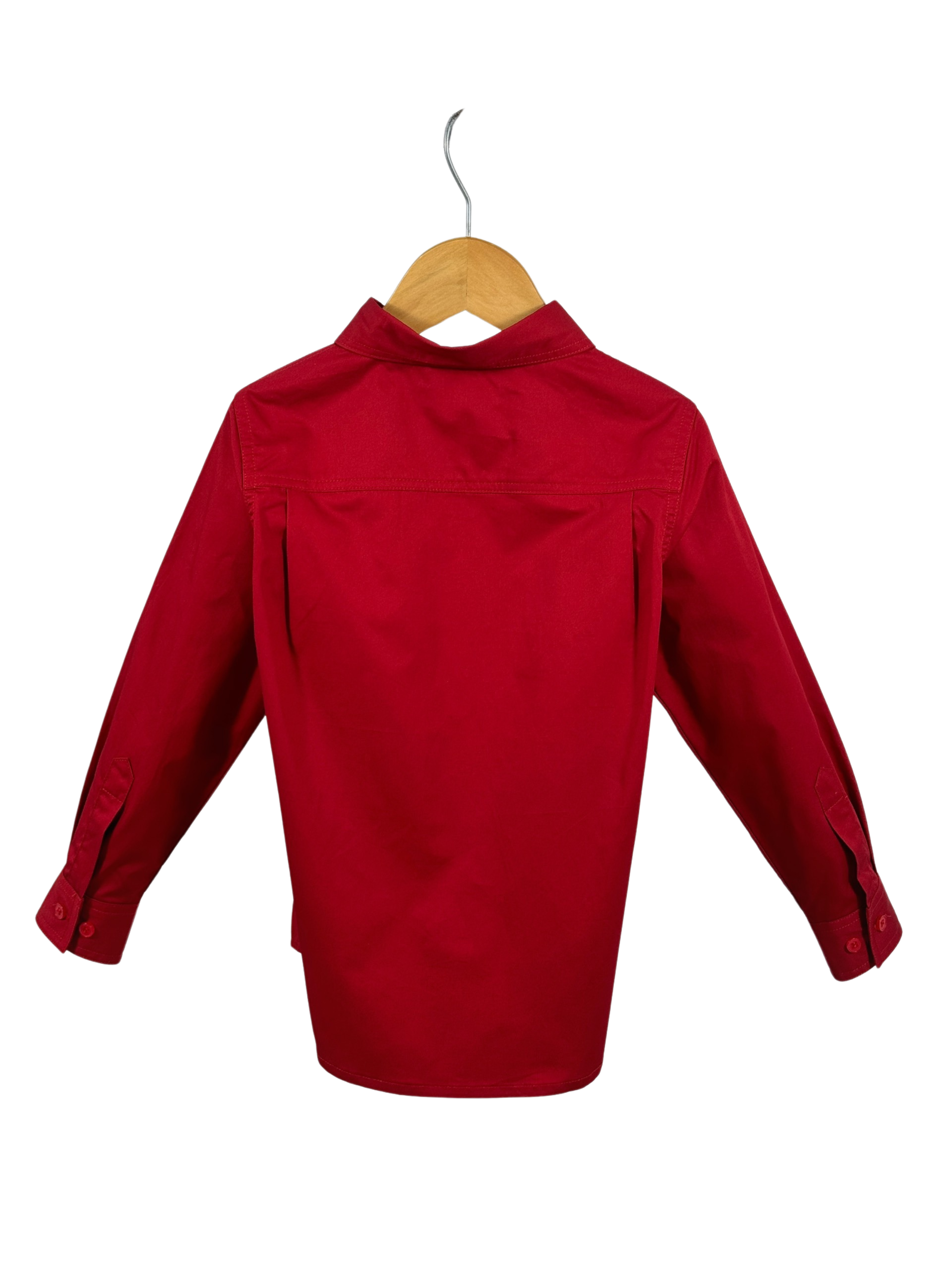 "All Rounder" Red Long Sleeve Shirt-Little Windmill Clothing Co