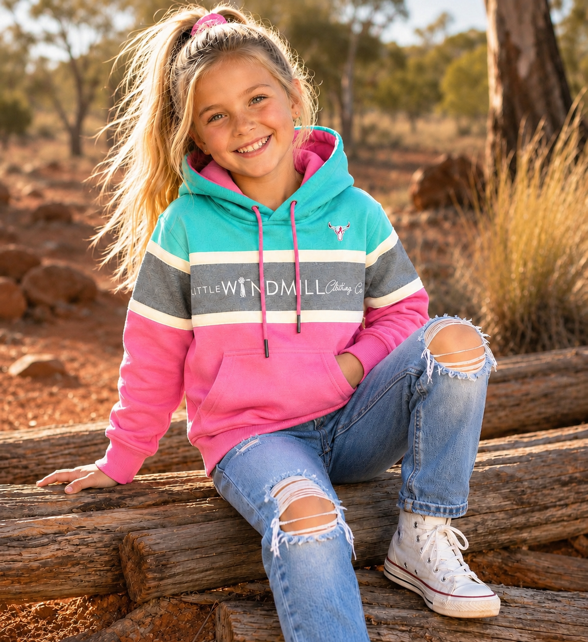 "Aura Hoodies" LIMITED RELEASE Jumper-Little Windmill Clothing Co