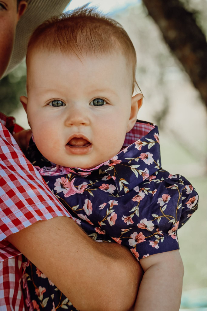 "Harlo" Navy Floral Short Sleeve Romper-Little Windmill Clothing Co