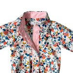 "Milla" Floral Dream Long Sleeve Romper-Little Windmill Clothing Co