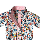 "Milla" Floral Dream Long Sleeve Romper-Little Windmill Clothing Co