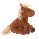 Nellie soft horse plush full body view, safe for babies and toddlers, great Australian gift