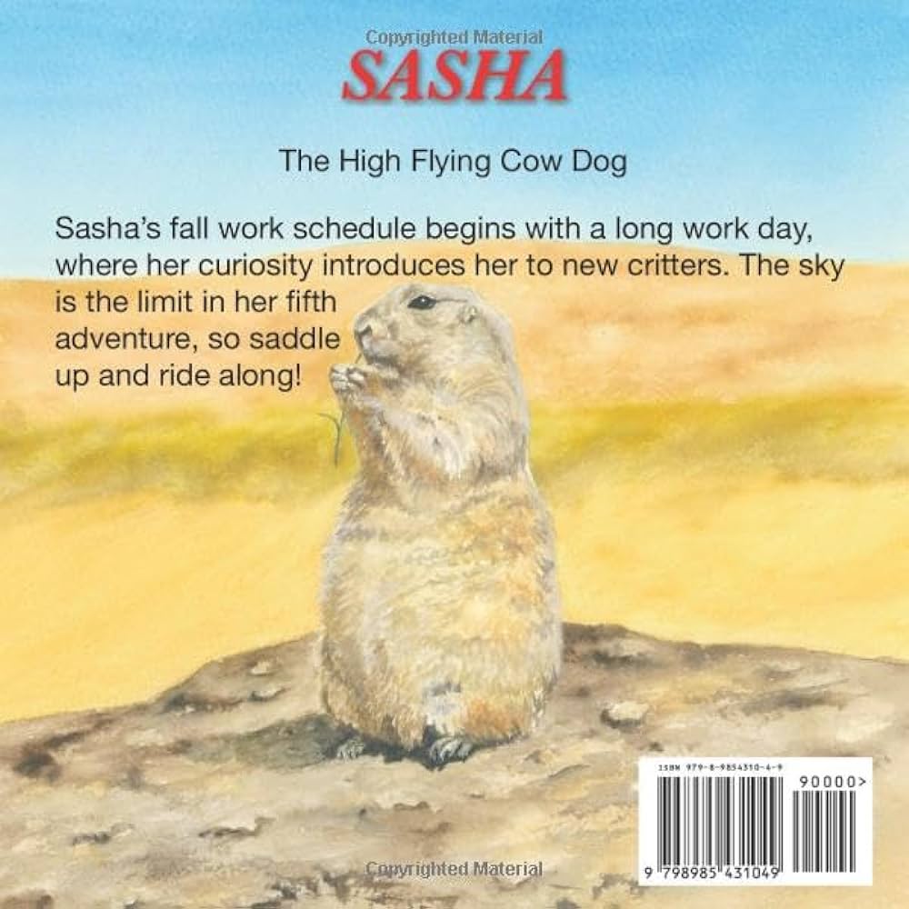 SASHA The High Flying Cow Dog-Little Windmill Clothing Co