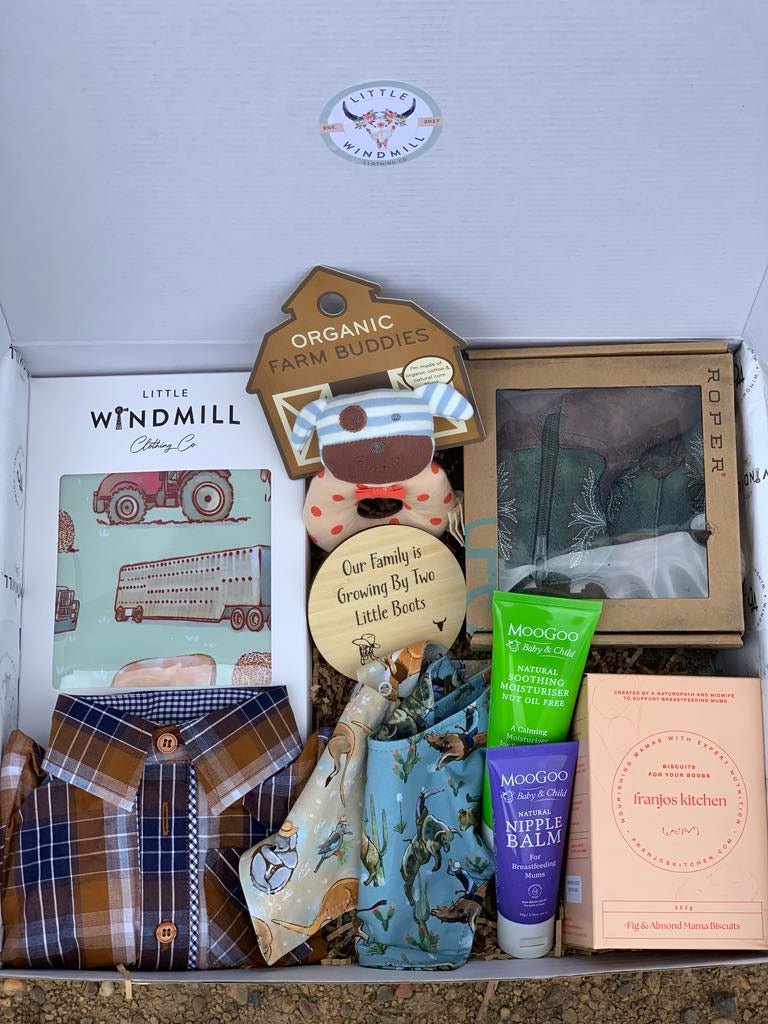 The Ultimate Country Baby + Mum Hamper-Little Windmill Clothing Co