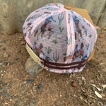 Caramel bronc cap back view showing adjustable strap for relaxed or firm fit
