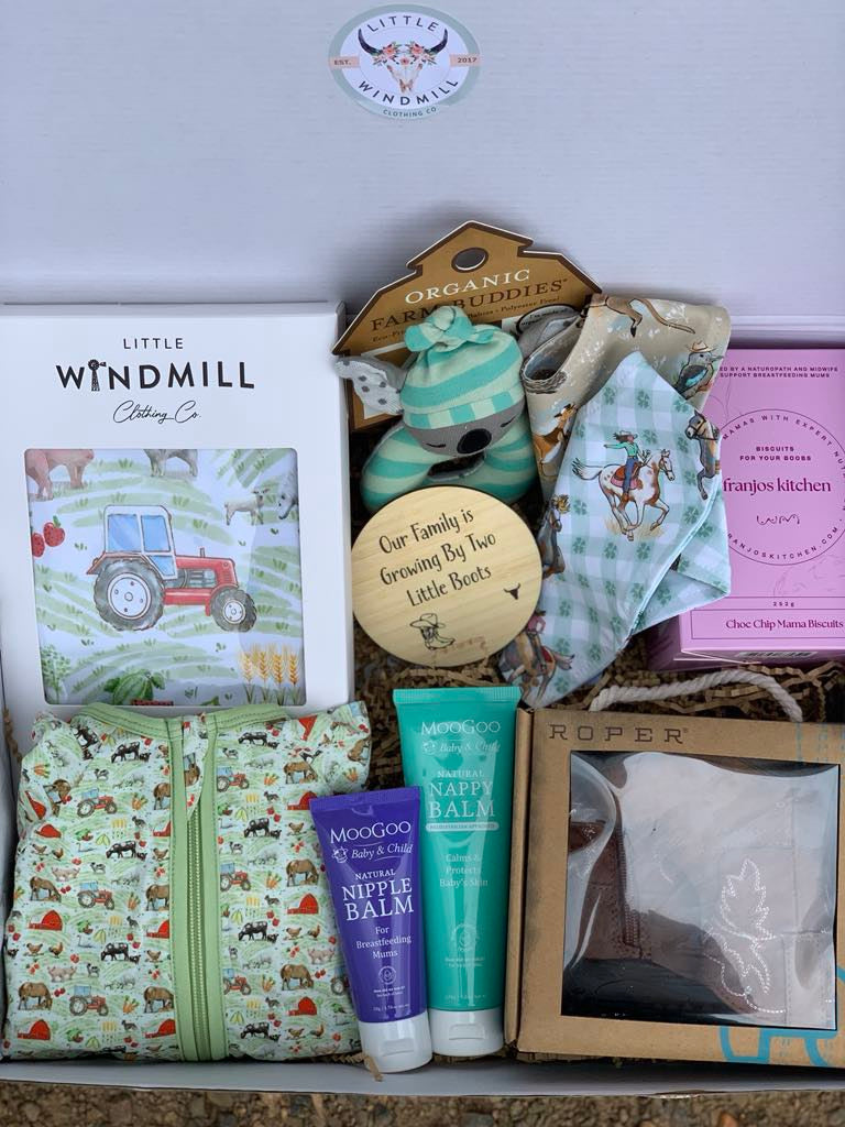 The Ultimate Country Baby + Mum Hamper-Little Windmill Clothing Co