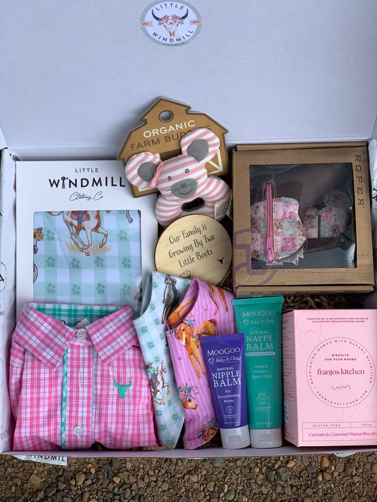 The Ultimate Country Baby + Mum Hamper-Little Windmill Clothing Co