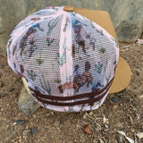 Caramel bronc cap side profile showing structured fit and classic country workwear style