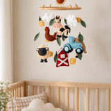 Farm Animal Nursery Mobile