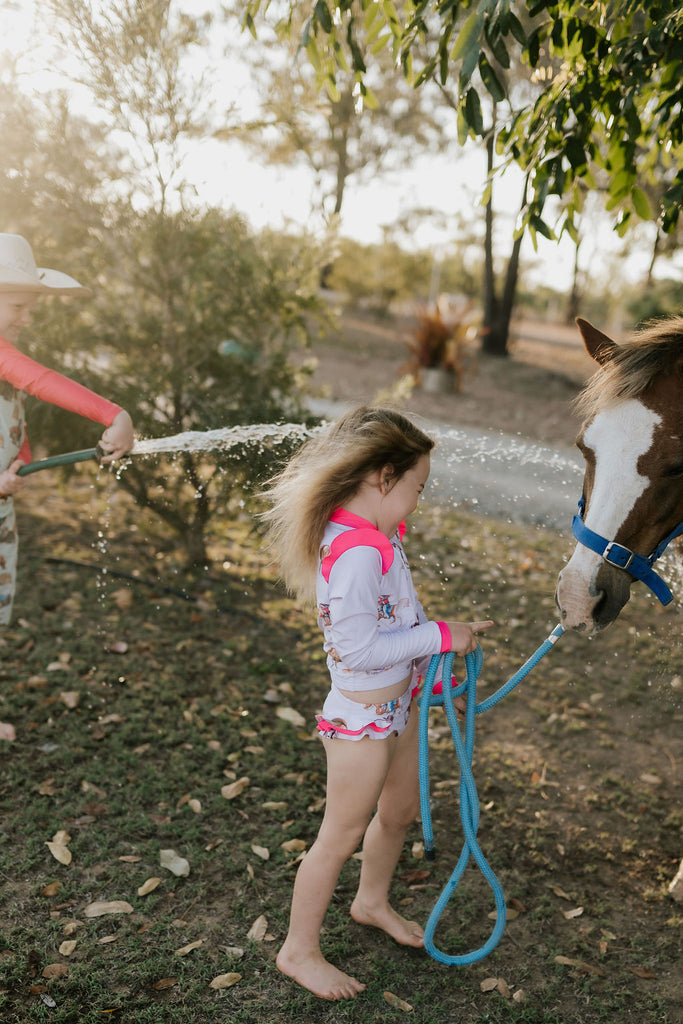 Horse Girl Swimmers-Little Windmill Clothing Co