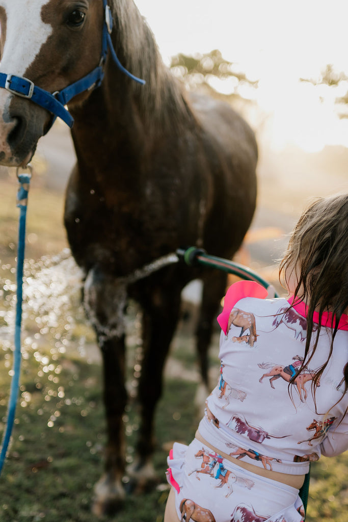 Horse Girl Swimmers-Little Windmill Clothing Co