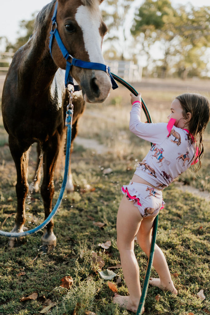 Horse Girl Swimmers-Little Windmill Clothing Co