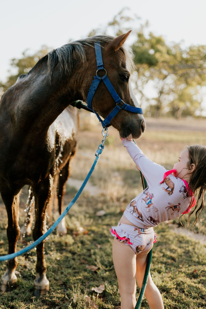 Horse Girl Swimmers-Little Windmill Clothing Co