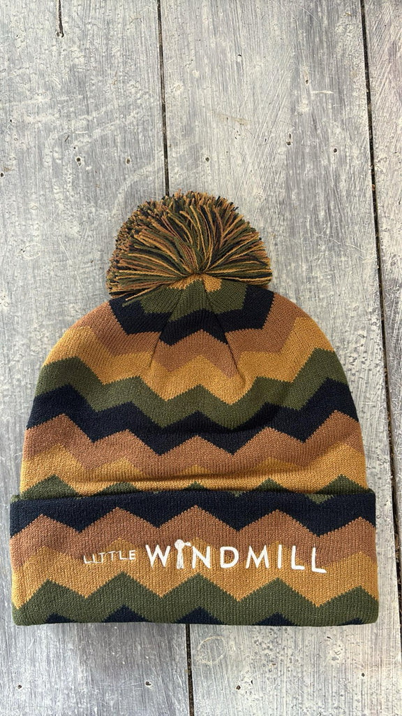 Army Kids + Youth/Adult Beanies-Little Windmill Clothing Co