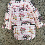 Cowgirl Up Pram Liner Set