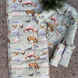 Country Outback Up Pram Liner Set
