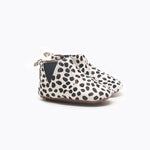Myla LWCC Leather Boots for babies with side zipper and rubber grip sole
