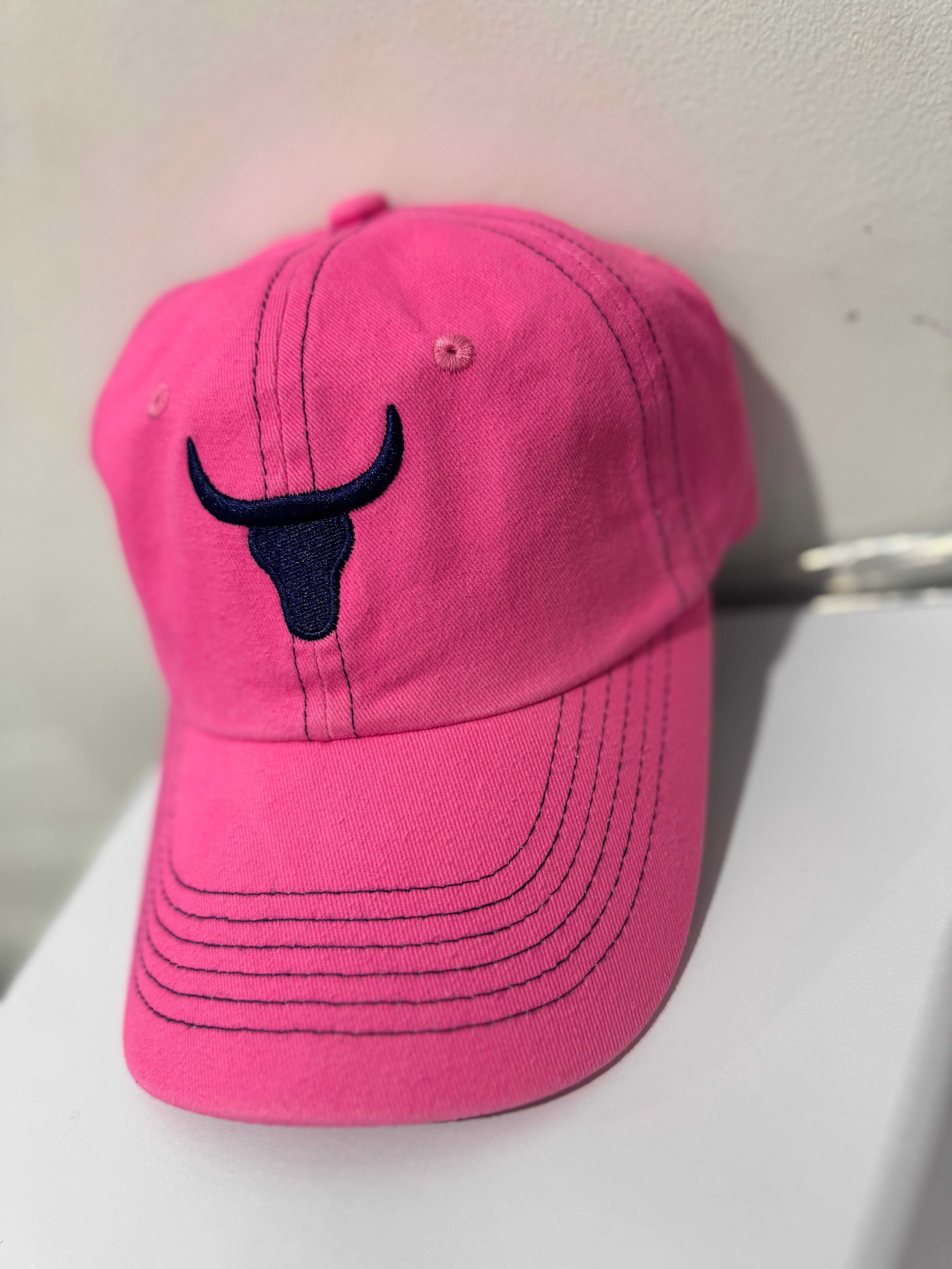 Baseball cap one size logo detail showing Little Windmill Clothing Co branding on cap