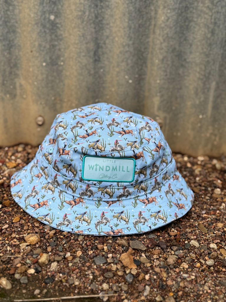 Adjustable Little Kids Bucket Bucking Bull-Little Windmill Clothing Co