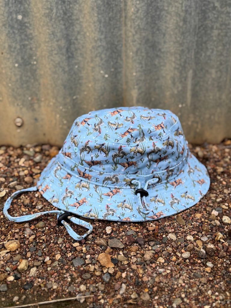 Adjustable Little Kids Bucket Bucking Bull-Little Windmill Clothing Co