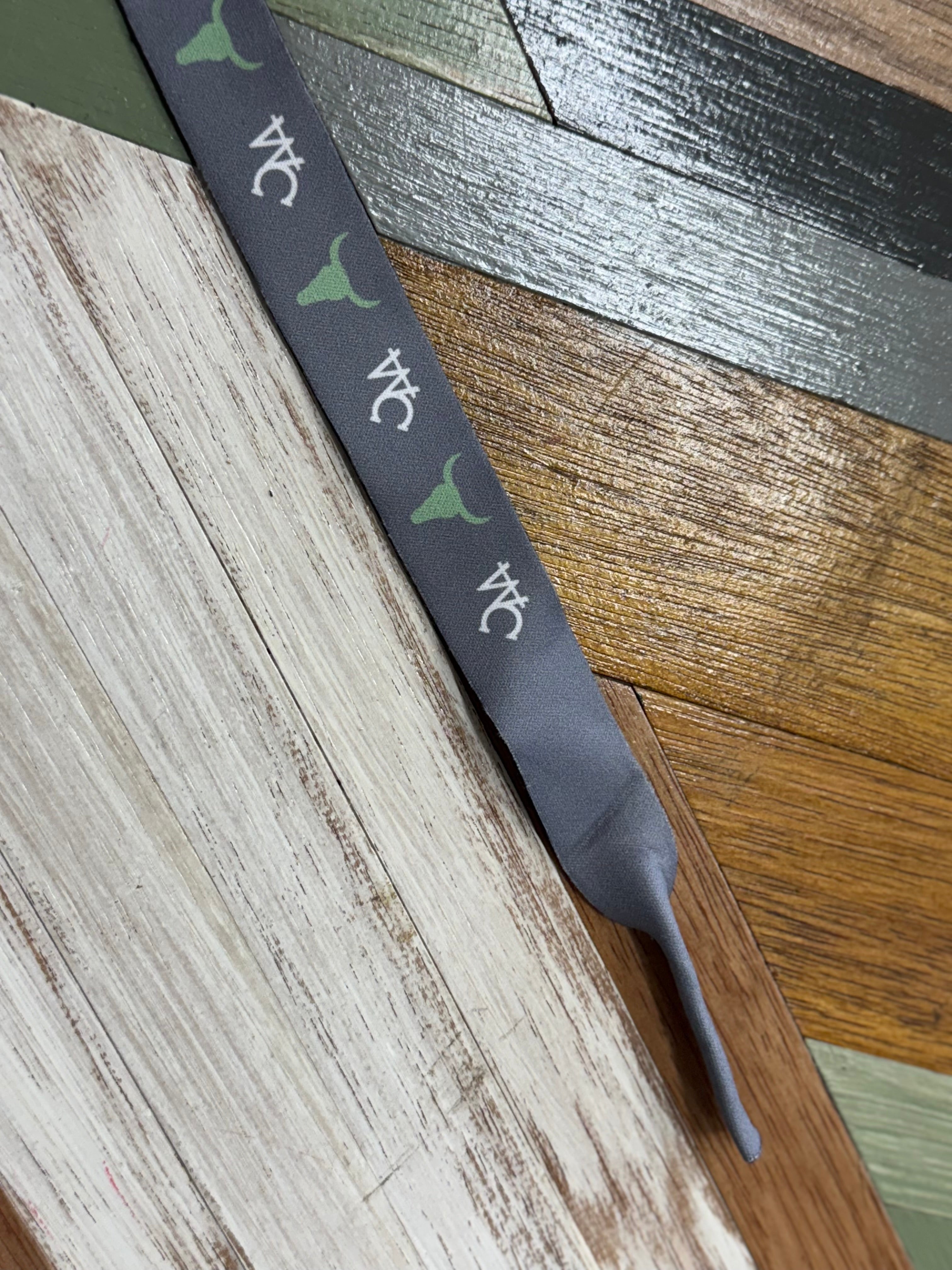 Sunglass strap in use showing secure fit for country outdoor adventures