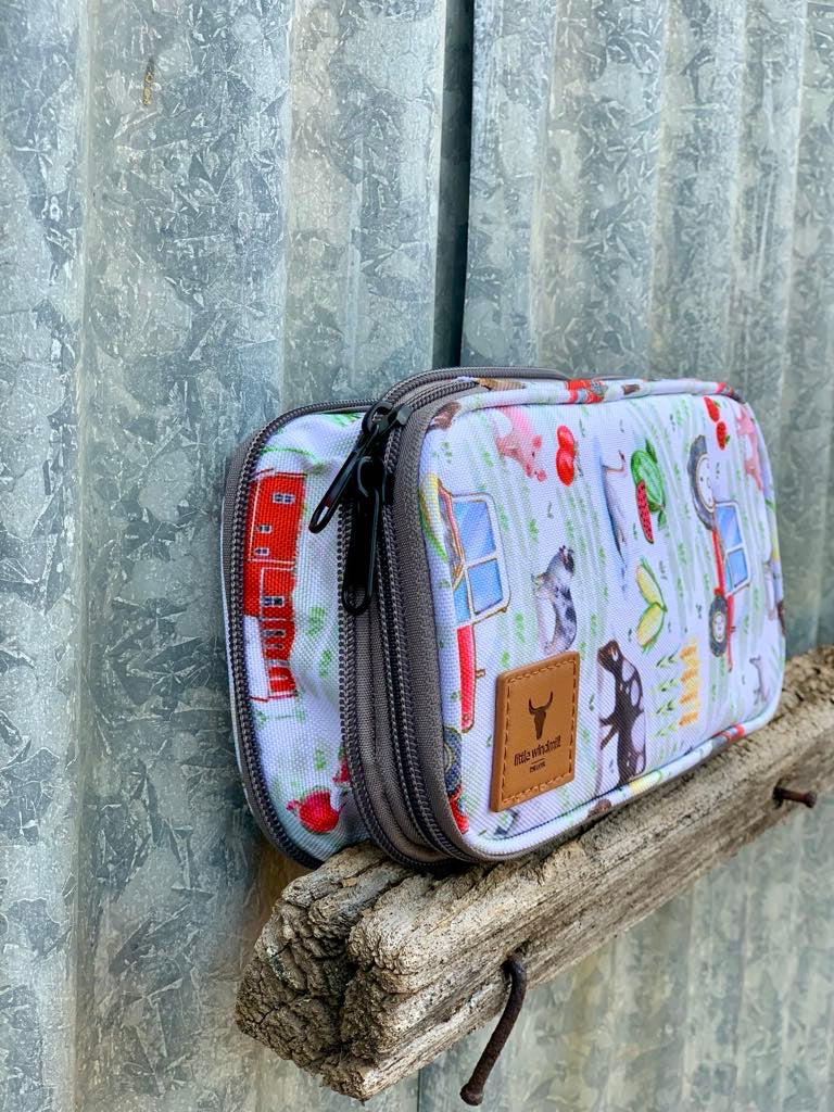 Pencil Case/Medical Case/Make Up Case-Little Windmill Clothing Co