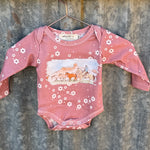 "Filly" Floral Cotton Jumpsuit-Little Windmill Clothing Co