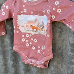 "Filly" Floral Cotton Jumpsuit-Little Windmill Clothing Co