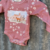 "Filly" Floral Cotton Jumpsuit-Little Windmill Clothing Co