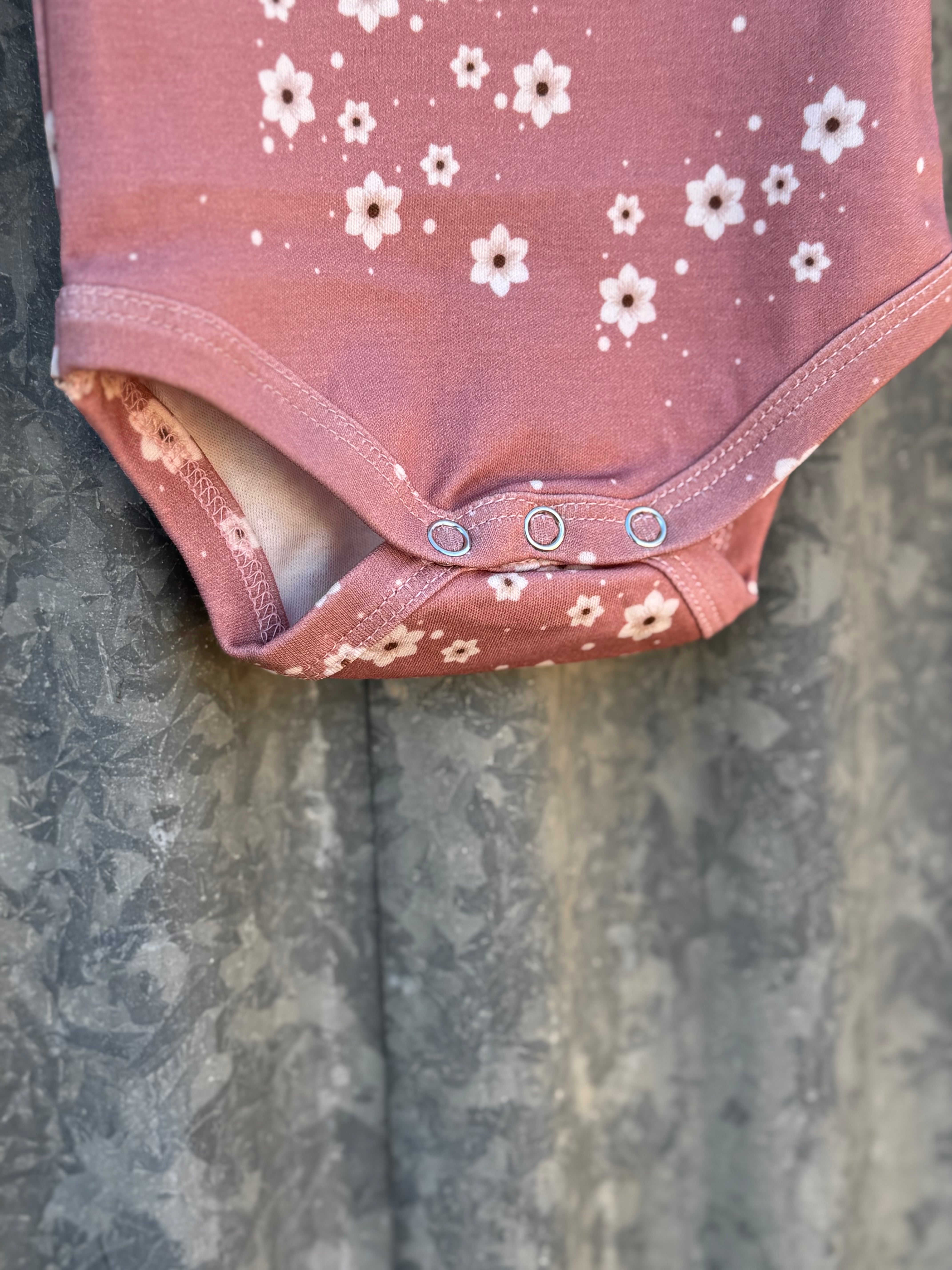 "Filly" Floral Cotton Jumpsuit-Little Windmill Clothing Co