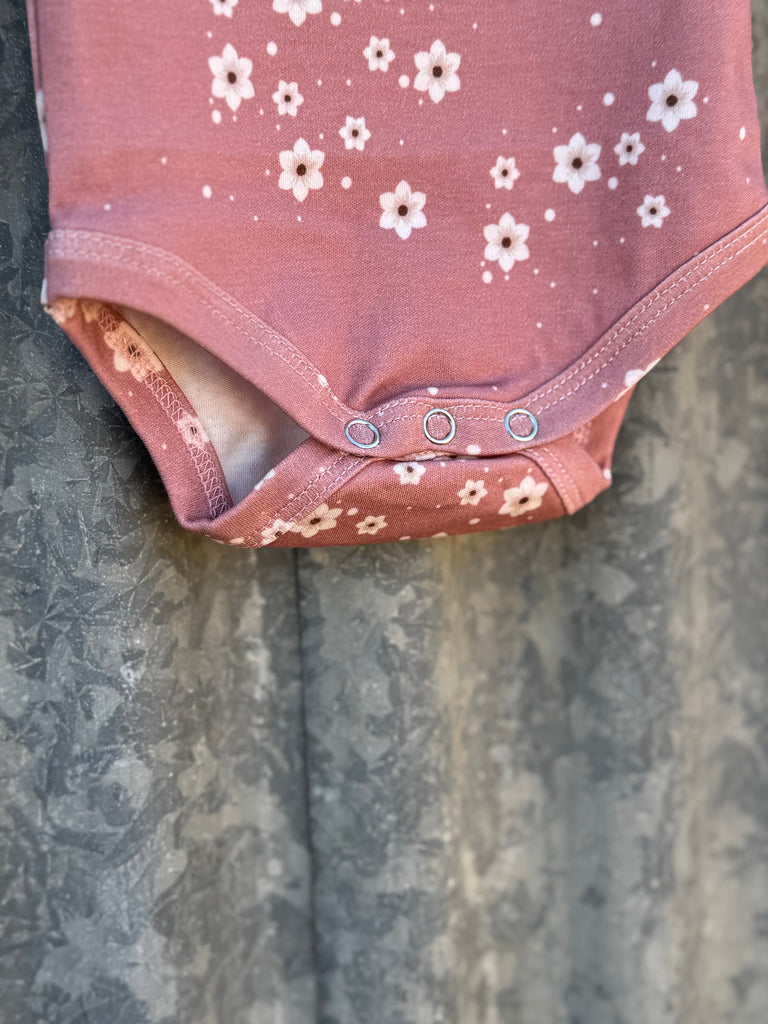 "Filly" Floral Cotton Jumpsuit-Little Windmill Clothing Co