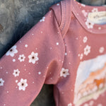 "Filly" Floral Cotton Jumpsuit-Little Windmill Clothing Co