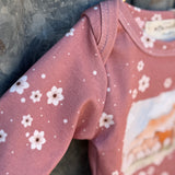 "Filly" Floral Cotton Jumpsuit-Little Windmill Clothing Co