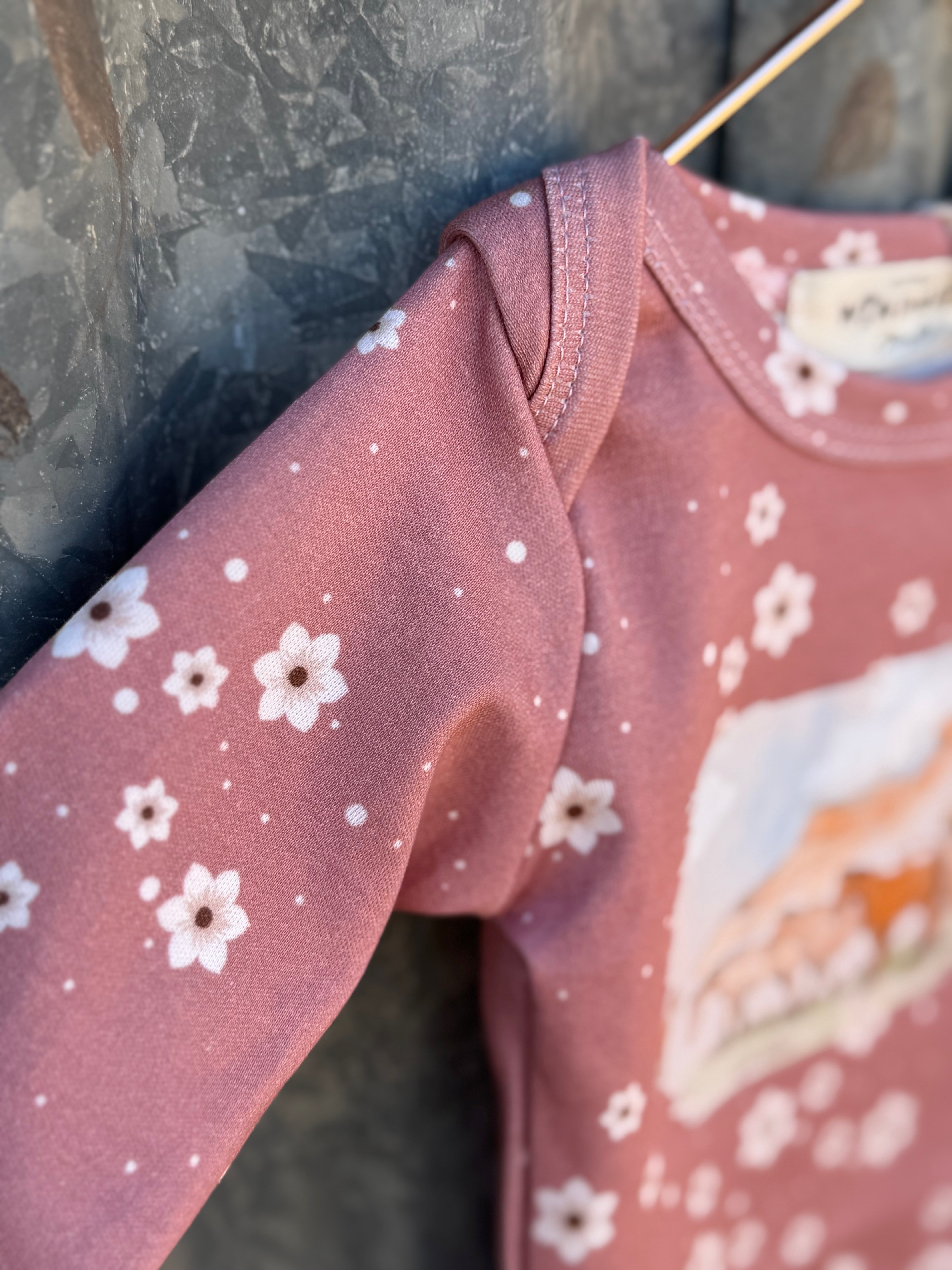 "Filly" Floral Cotton Jumpsuit-Little Windmill Clothing Co