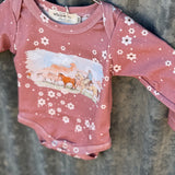 "Filly" Floral Cotton Jumpsuit-Little Windmill Clothing Co