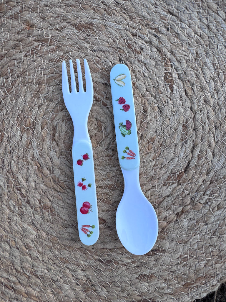 "Farm Yard" 5 Piece Melamine Dinner Set-Little Windmill Clothing Co