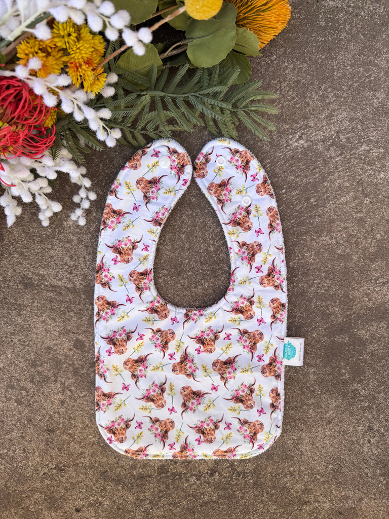 Girl Highland Bib-Little Windmill Clothing Co