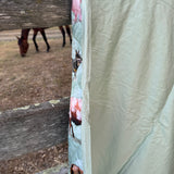 Country Outback coverlet duvet insert on bed showing quality drape and outback country styling
