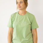 LIMITED EDITION Embroidered Ladies Tee - SAGE-Little Windmill Clothing Co