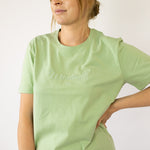 LIMITED EDITION Embroidered Ladies Tee - SAGE-Little Windmill Clothing Co