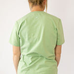 LIMITED EDITION Embroidered Ladies Tee - SAGE-Little Windmill Clothing Co
