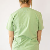 LIMITED EDITION Embroidered Ladies Tee - SAGE-Little Windmill Clothing Co