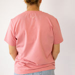LIMITED EDITION Embroidered Ladies Tee - DUST PINK-Little Windmill Clothing Co